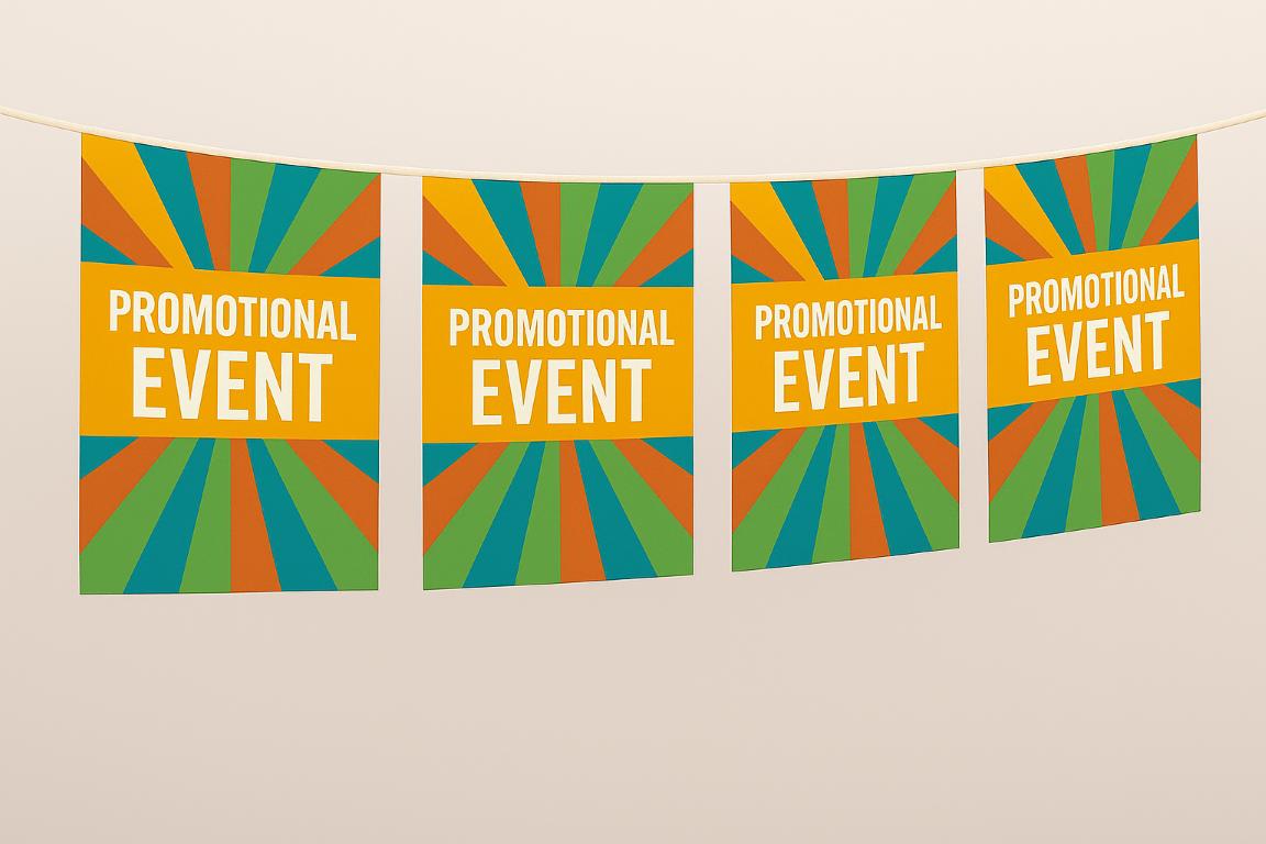 Rectangular Promotional Bunting