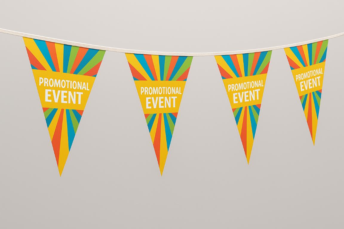 Triangular Promotional Bunting
